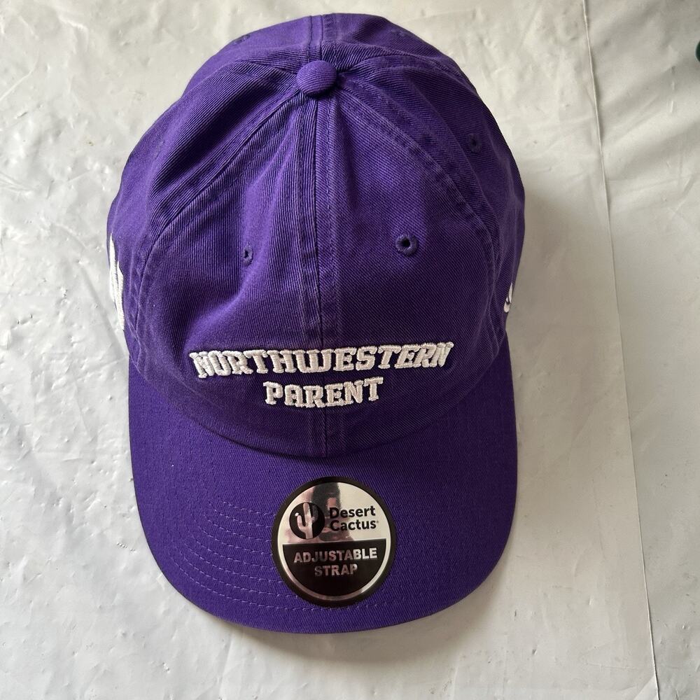 Northwestern University Wildcats Hat Parent Baseball Cap Adjustable Brand New